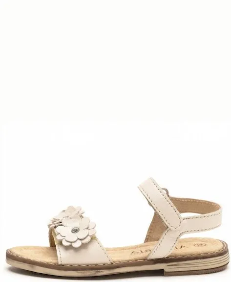 ALEGRIA BEIGE PEARLY SANDALS GIRLS B721
