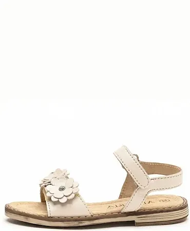 ALEGRIA BEIGE PEARLY SANDALS GIRLS B721