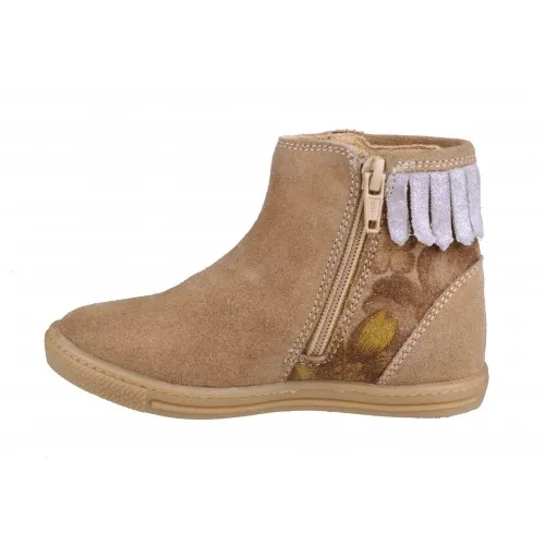 ALEGRIA CAMEL BOOTS GIRLS 4165-1