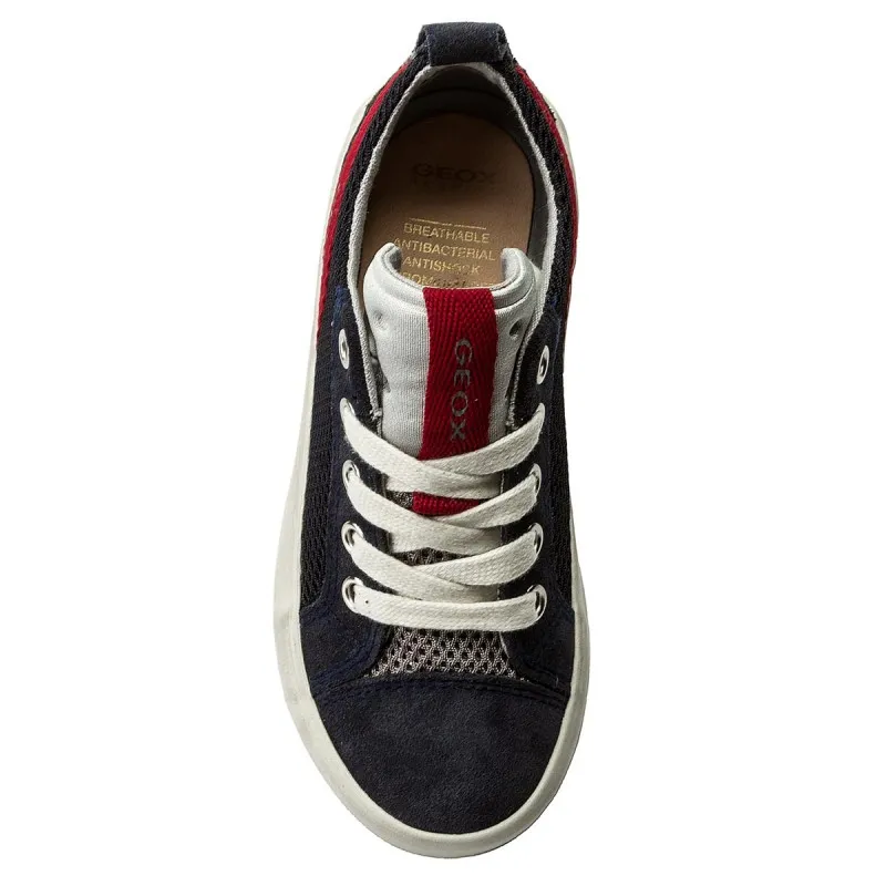 GEOX J ALONISSSO J822CB 01422 C0661 BOY SNEAKERS CASUAL NAVY/GREY B