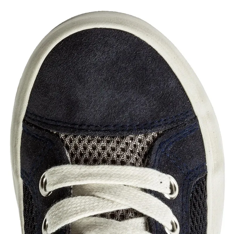 GEOX J ALONISSSO J822CB 01422 C0661 BOY SNEAKERS CASUAL NAVY/GREY B
