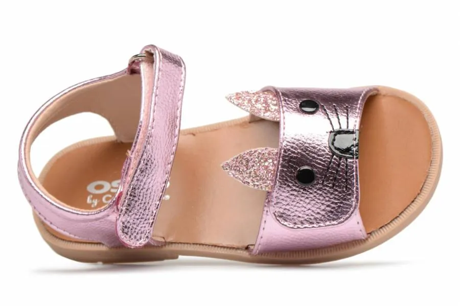 CONGUITOS BABY GIRL SANTAL CAT ROSA LAMINATO IVS 14803