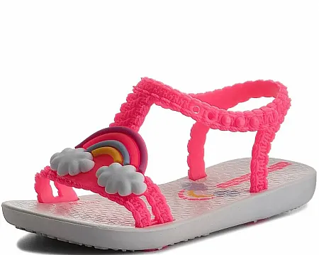 IPANEMA  BABY 82307 -18396-39  WHT/PINK NEON