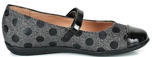 GARVALIN  BALLARINAS A-NEGRO TOPOS GLITER 181453