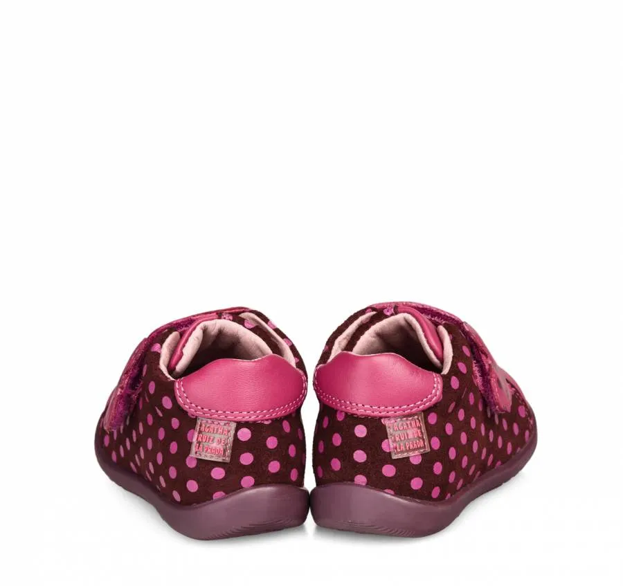 AGATHA RUIZ DE LA PRADA 181905 FUCSIA CEREZA PUNTOS SAUVAGE SERRAJE)