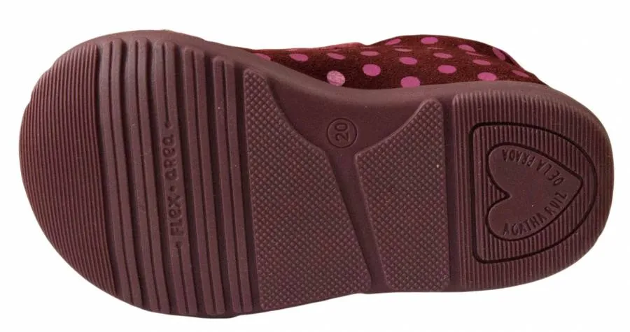 AGATHA RUIZ DE LA PRADA 181905 FUCSIA CEREZA PUNTOS SAUVAGE SERRAJE)