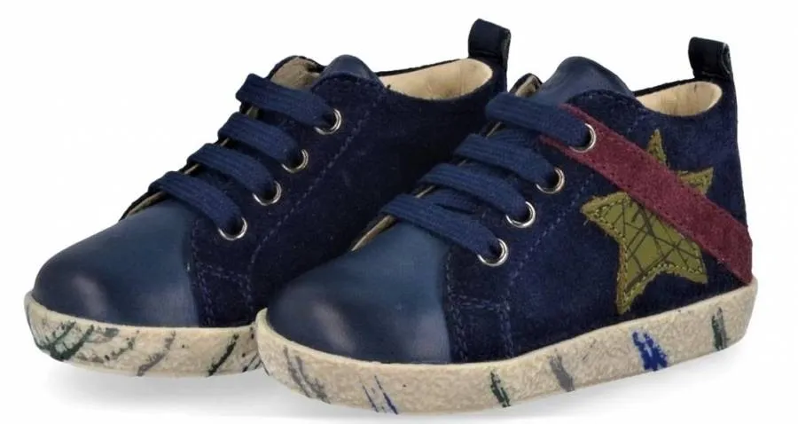 NATURINO FALCOTTO CURTIS  2012868 01 0C02 NAPPA SPAZZ NAVY