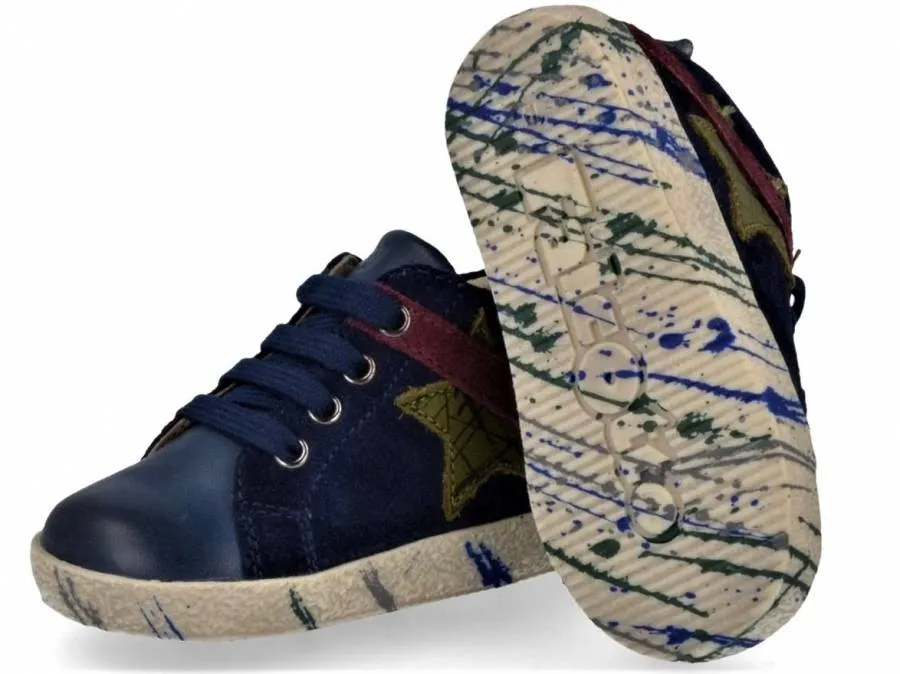 NATURINO FALCOTTO CURTIS  2012868 01 0C02 NAPPA SPAZZ NAVY