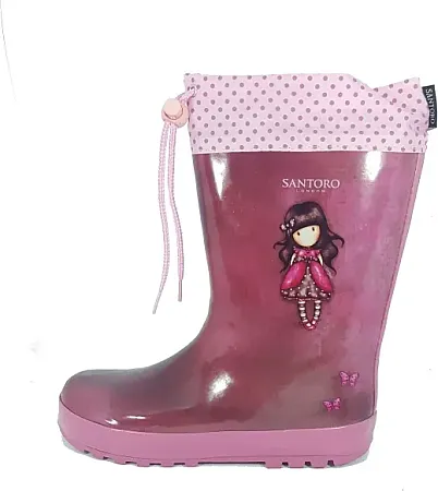 SANTORO GORJUSS SA08401C  BOOTS GIRLS BUTTERFLIES