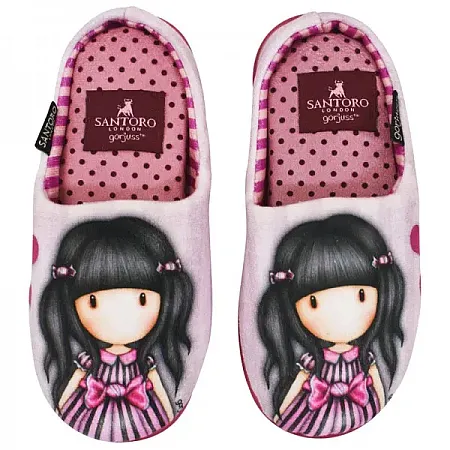 SANTORO GORJUSS SA93602C  SLIPPERS HEARTS