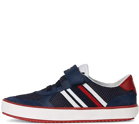 GEOX J ALONISSO J922CE 01422 C4211 BOY SNEAKERS NAVY/WHITE