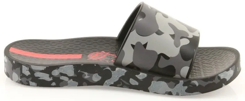 IPANEMA URBAN SLIDE KIDS  780-19387-37-1  BLK/BLK/GREY