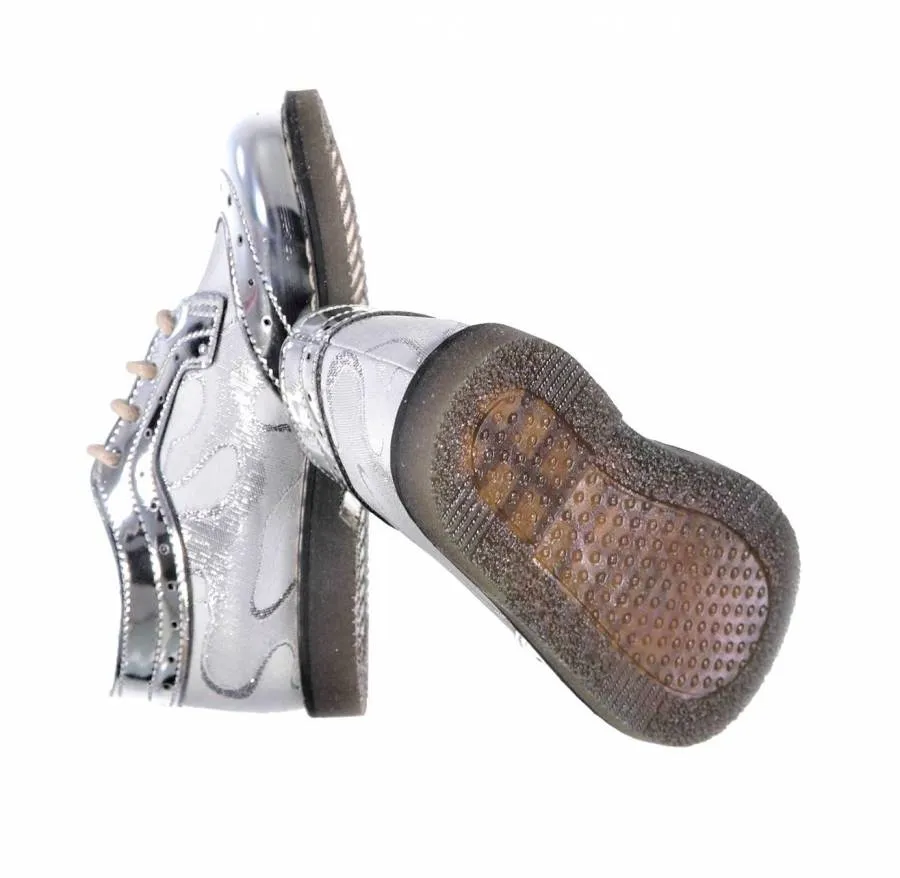 ΒΑΒΥ WALKER WHITE-SILVER OXFORD EXC/5569