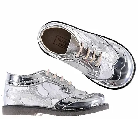 ΒΑΒΥ WALKER WHITE-SILVER OXFORD EXC/5569