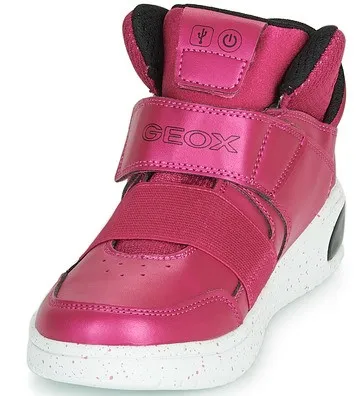 GEOX J XLED J848DA ONF6K C8062 GIRL SNEAKERS FUCHIA LOW