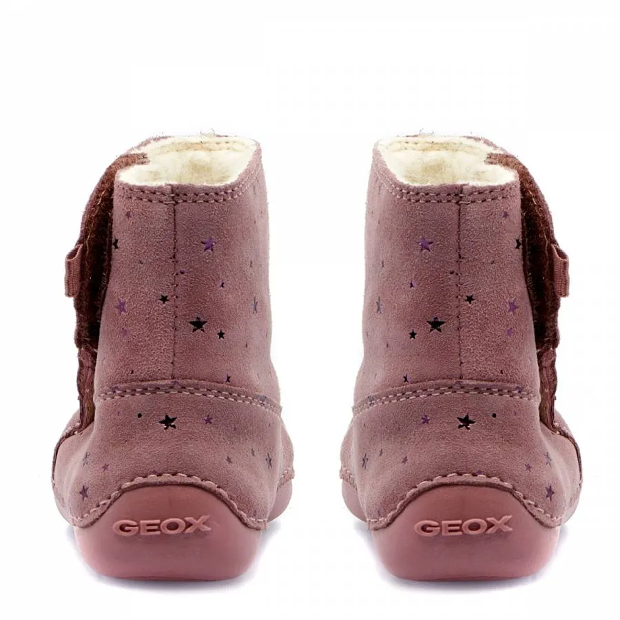 GEOX B TUTIM B9440A 00007 C8006   GIRL BOOTS FIRST STEPS PINK