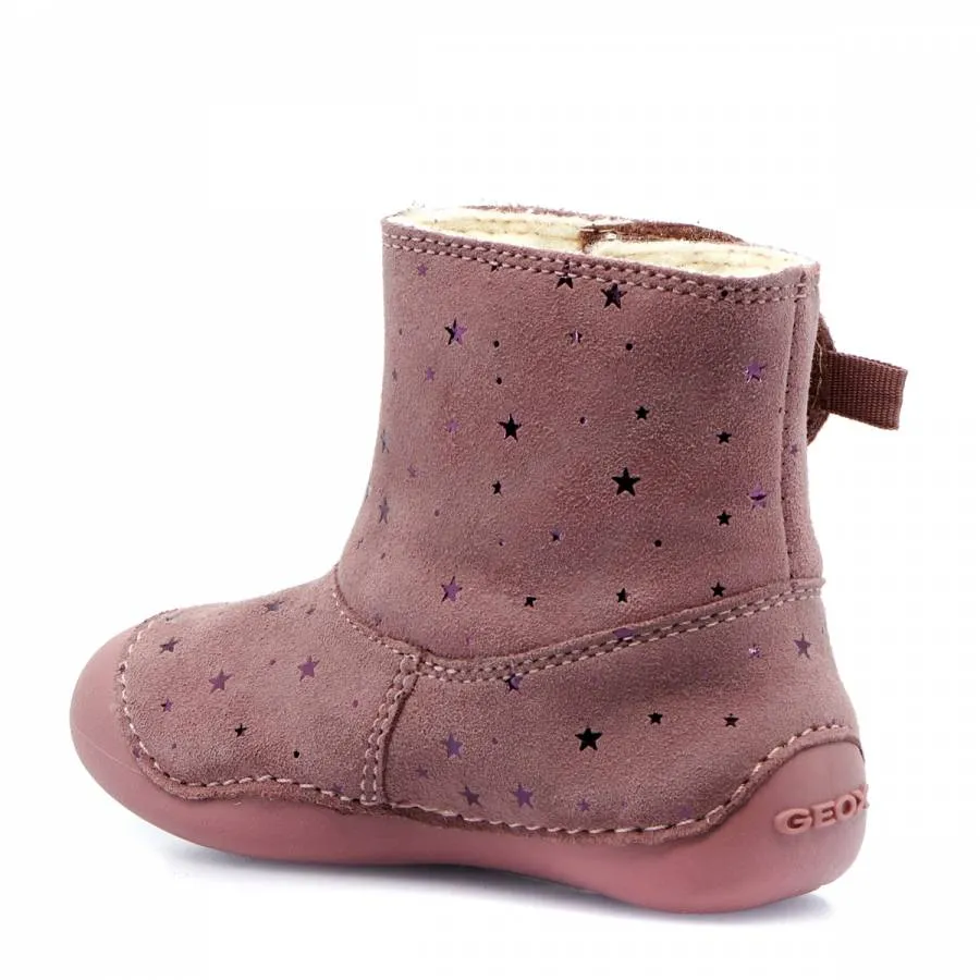 GEOX B TUTIM B9440A 00007 C8006   GIRL BOOTS FIRST STEPS PINK