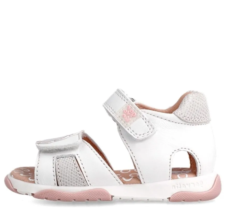 GARVALIN SANDALIA CONCHA BLANCO 212311  B1