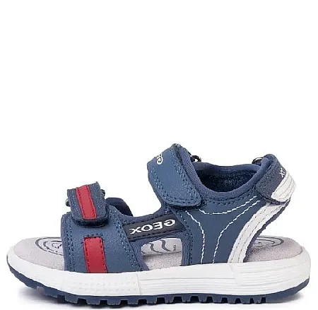 GEOX J SANDAL ALBEN J02AVC 0BCBU C4327 1  BOY CASUAL SPORT AVIO/RED