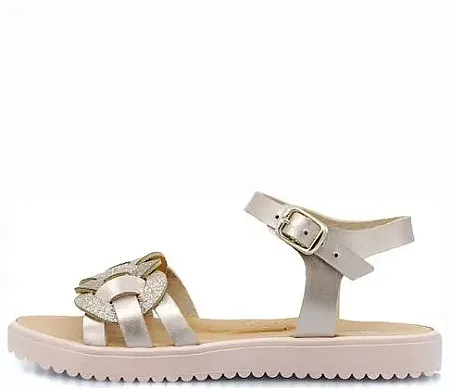 PRIMI PASSI GIRLS SANDALS 4302  PINK/METALLIC LEATHER