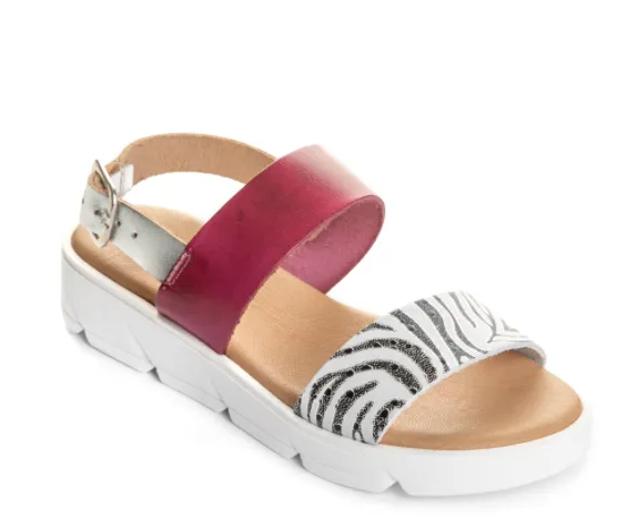 YOSHINO SANDALS  3-622-21325-38  GIRLS FUCSIA