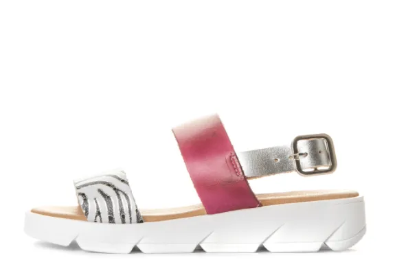 YOSHINO SANDALS  3-622-21325-38  GIRLS FUCSIA
