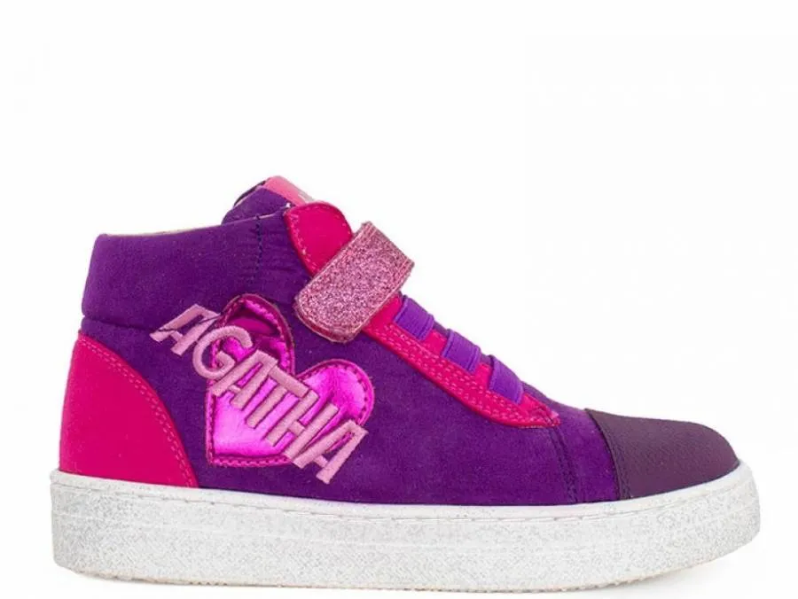 AGATHA RUIZ DE LA PRADA 211948 B B LILA ULTRASUEDE