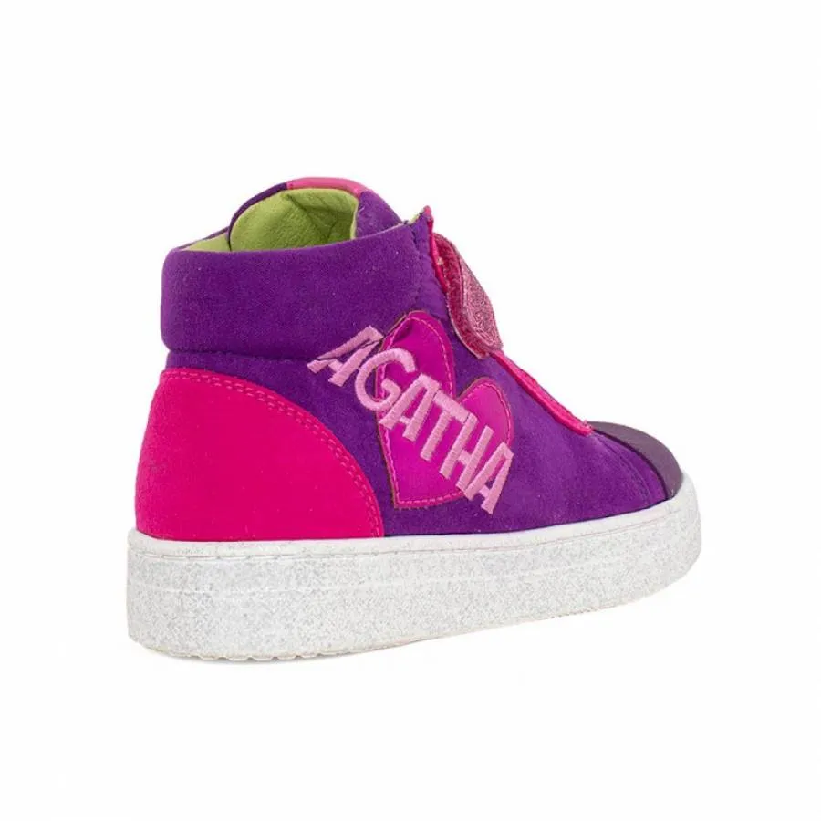 AGATHA RUIZ DE LA PRADA  211948 B B LILA  ULTRASUEDE