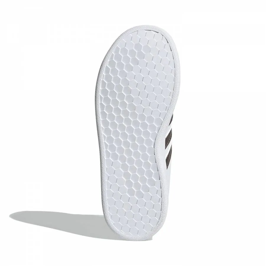 ADIDAS GRAND COURT C PS WHITE/GOLD EF0107
