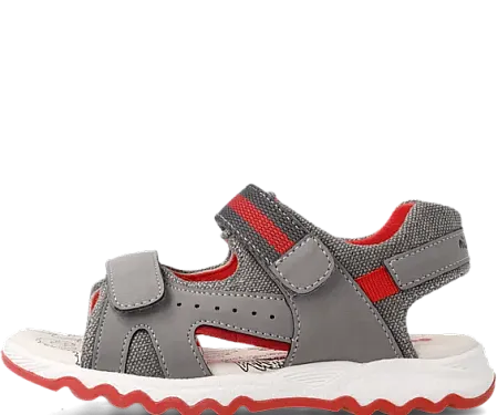 GARVALIN SANDALIA VELCROS 222652-B2  MAT GRIS