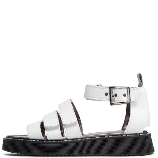 PRIMIGI SANDALIA JR GIRLS NAPPA BIANCO 1934211