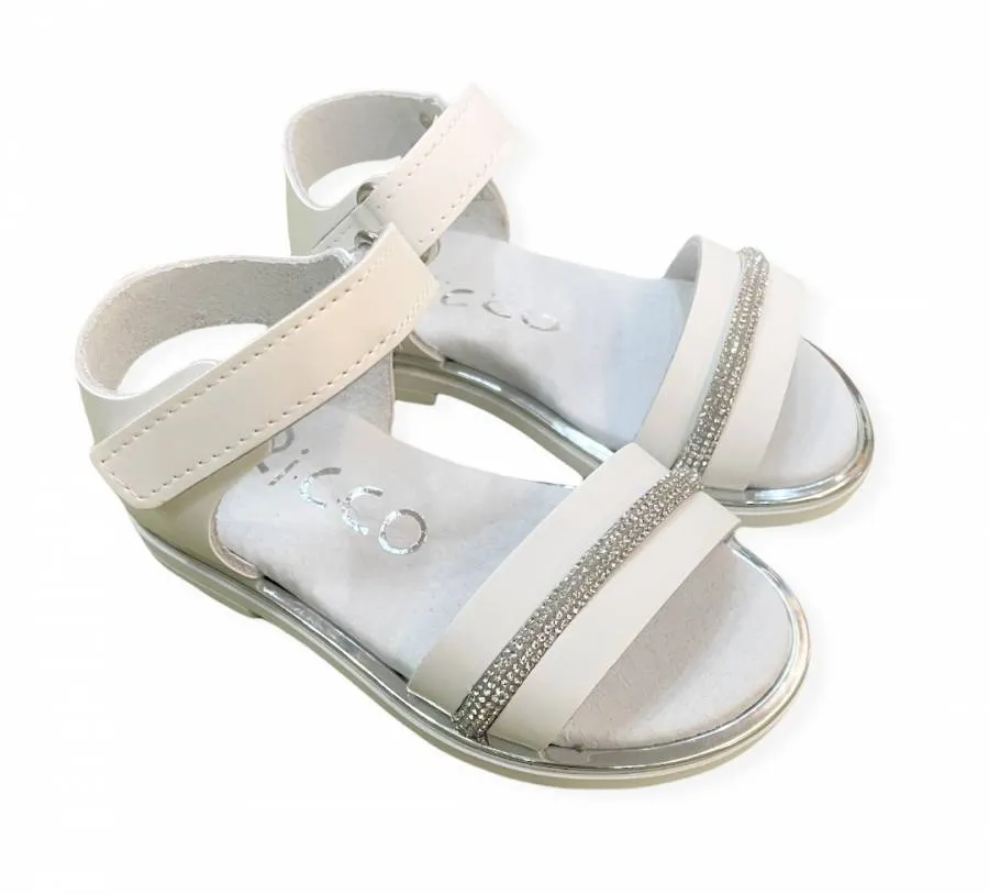 RICCO MONDO SANDAL GIRL WHITE PERLA A 30142 P3