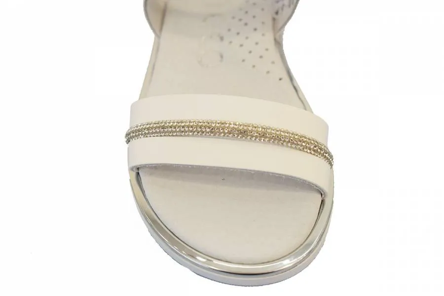RICCO MONDO SANDAL GIRL WHITE PERLA A 30142 P3
