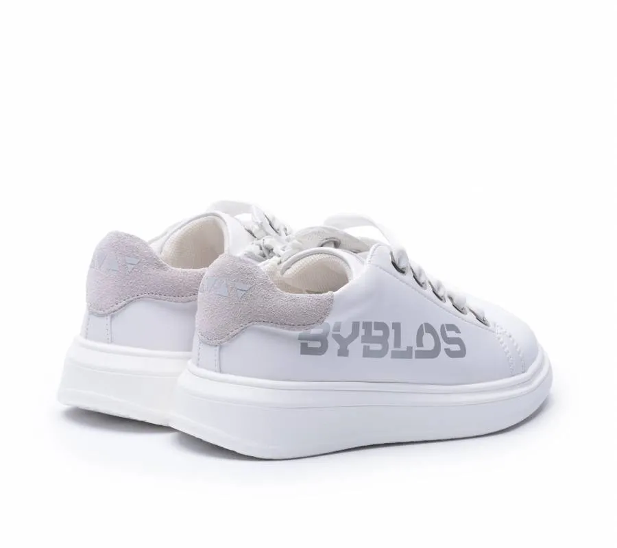 BYBLOS GIRLS SNEAKERS WHITE/CIMENT 061 0-101