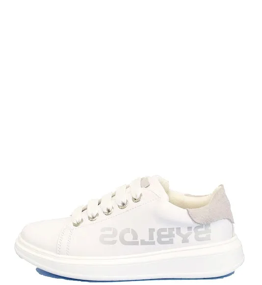 BYBLOS GIRLS SNEAKERS WHITE/CIMENT 061 0-101