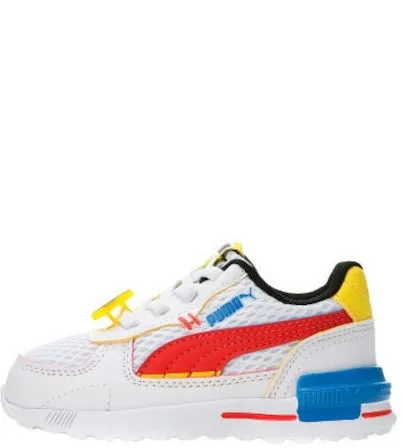 PUMA GRAVITON SMILEYWORLD AC INF 384493-01 ΕΛΑΣΤΙΚΑ ΚΟΡΔΟΝΙΑ