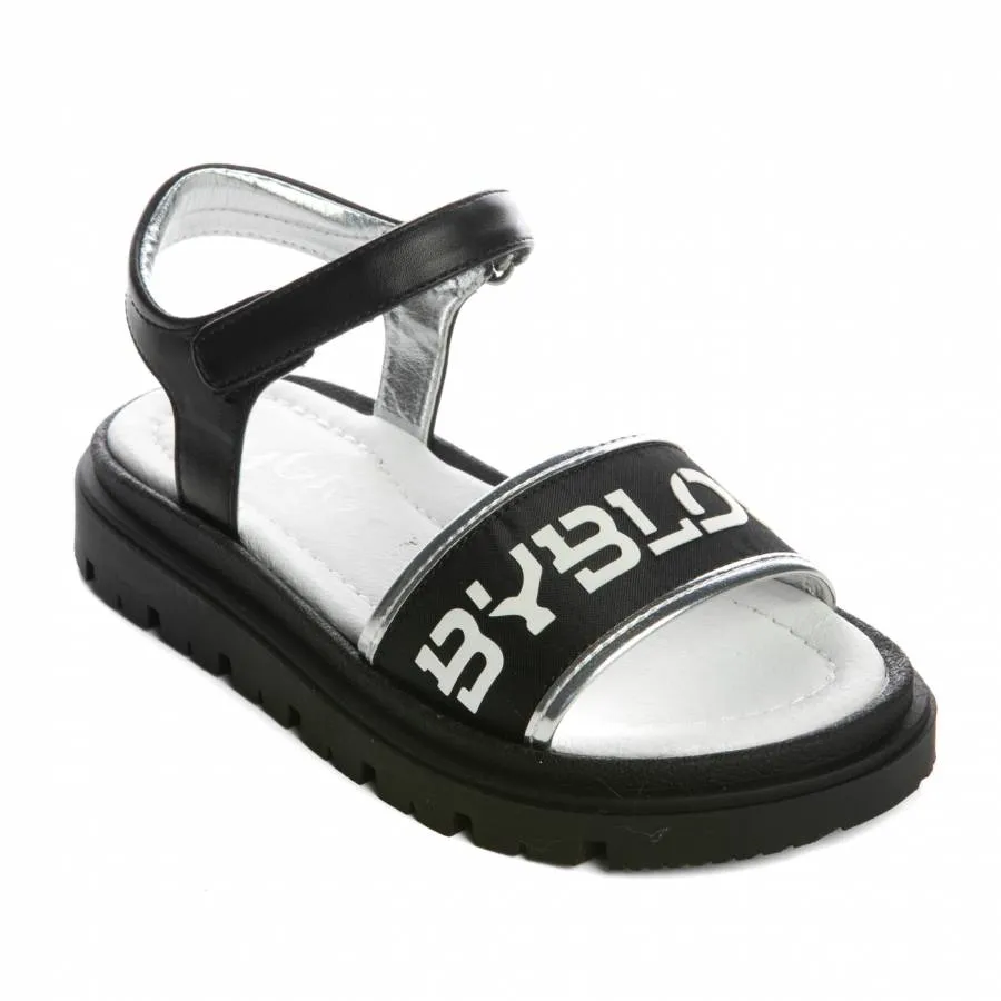 BYBLOS SANDALS GIRLS O-180 BLACK