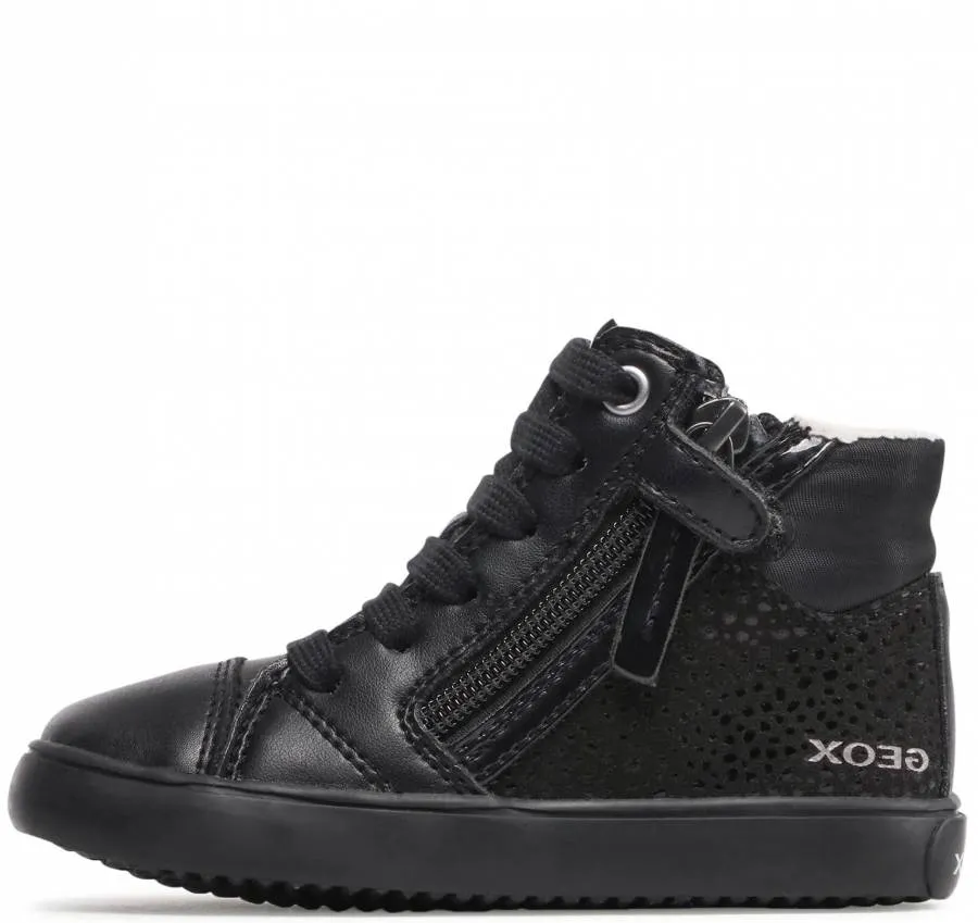 GEOX J GISLI J044NC 0DHAJ C9999 JUNIOR SNEAKERS CASUAL SPORT BLACK