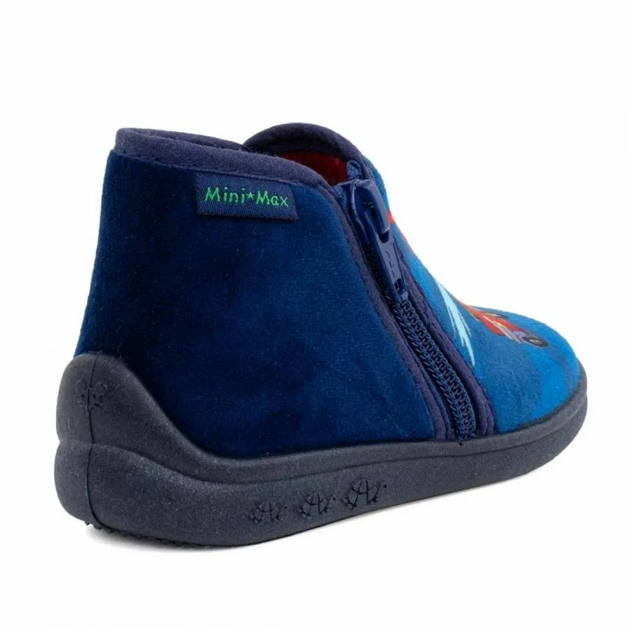 MINI MAX RAN BLUE SLIPPERS BOYS ANATOMIC