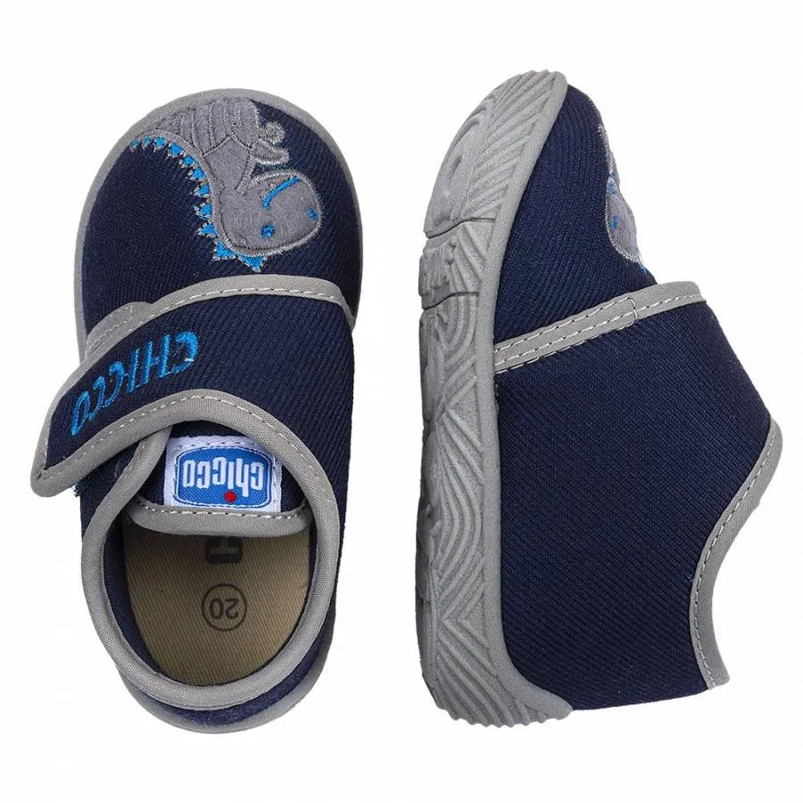 CHICCO SLIPERS TARO  FABRIC 66171-61P NAVY B