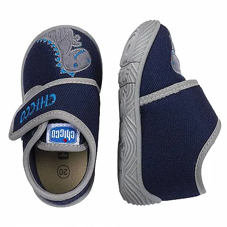 CHICCO SLIPERS TARO  FABRIC 66171-61P NAVY B