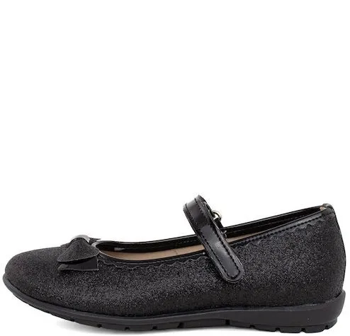 RICCO MONDO GLITTER BALLERINA 1730 B BLACK ANATOMIC