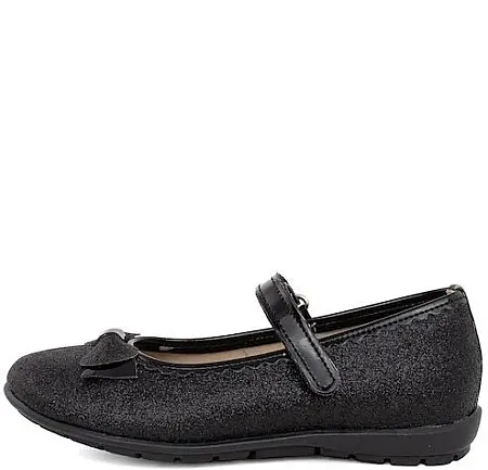 RICCO MONDO GLITTER BALLERINA 1730 B BLACK ANATOMIC