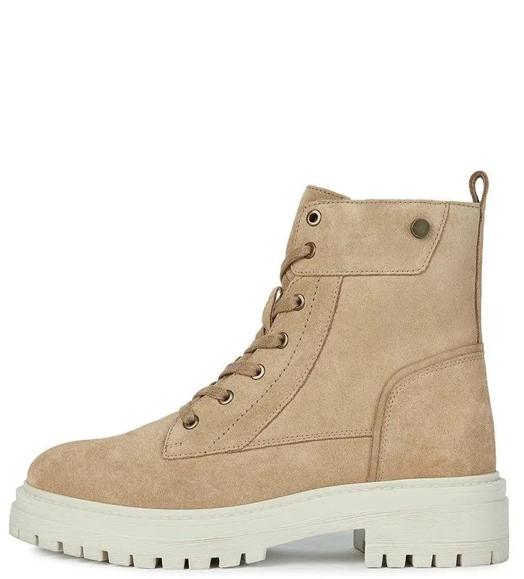 GEOX IRIDEA C D16HRC 00022 C5004 SAND WOMAN ANKLE BOOTS URBAN