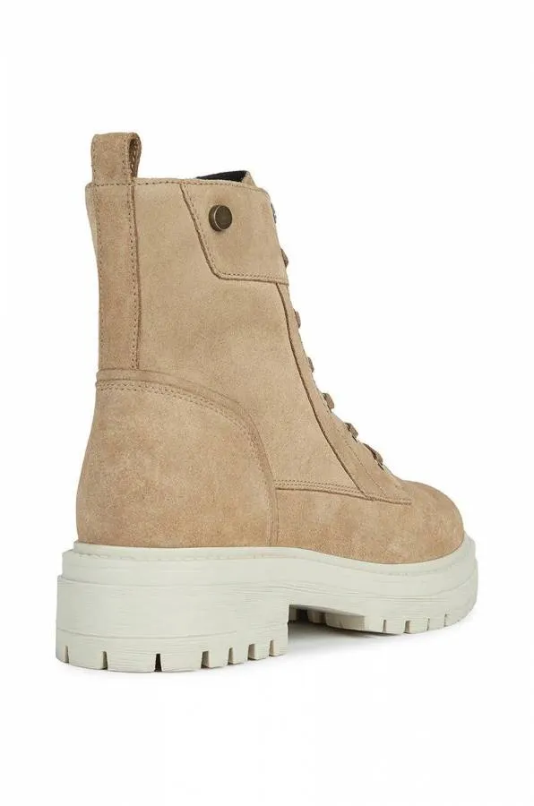 GEOX IRIDEA C D16HRC 00022 C5004 SAND WOMAN ANKLE BOOTS URBAN