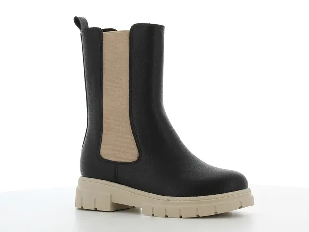 SPROX BOOTS CHELSEA  GIRLS 568470 BLACK/BEIGE