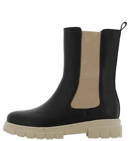 SPROX BOOTS CHELSEA  GIRLS 568470 BLACK/BEIGE