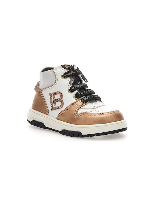 LAURA BIAGIOTTI BABY GIRL SNEAKERS 8240 ROSE/WHITE