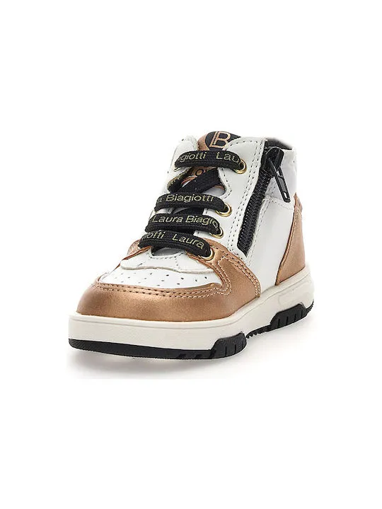 LAURA BIAGIOTTI BABY GIRL SNEAKERS 8240 ROSE/WHITE