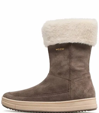 GEOX J REBECCA G J26CVB 00022 C9006 B SMOKE GREY JUNIOR  BOOTS  WATERPROOF